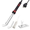 Solder iron set,200W external heating with replaceable soldering iron head,