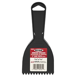 Hyde Tools 3In 3/16 V-Notch Spreader 05532 by Hyde