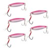 5Pcs 15g Metal Vib Hard Fishing Lures Jigging Fishing Baits