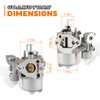 GoaMotors 279-62304-20 Carburetor Set Fit for Subaru for Robin EX27