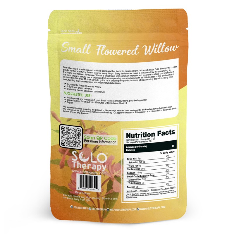 Small Flowered Willow Herb Tea 56 grams - Epilobium Parviflorum