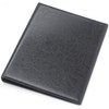 Ring Binder A4 Exquisite 4 Ring Leather Look in Black
