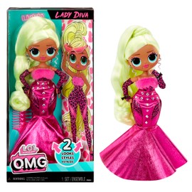 LOL Surprise OMG Fashion Doll - Lady Diva - With Numerous Surprises, Such As Convertible Fashion and Fabulous Accessories - Ideal for Children from 4 Years