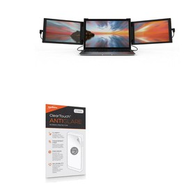 BoxWave Screen Protector Compatible with Xebec Tri-Screen - ClearTouch Anti-Glare (2-Pack), Anti-Fingerprint Matte Film Skin