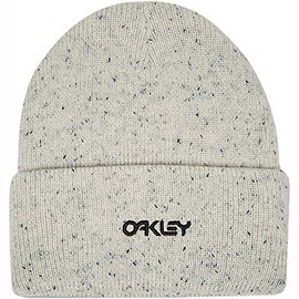 Oakley Men's Standard B1B Speckled Beanie, White, One Size