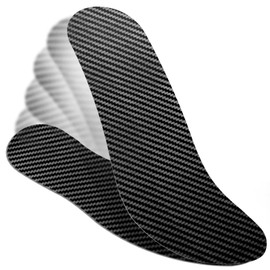 Carbon Fiber Insoles for Sport, Foot Support Performance Insoles for Athletes-Reduces Shock to Increase Energy Return & Injury-Preventing, Sport Insole fit for Playing Basketball,Soccer,Running, 245mm