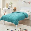 yescool Weighted Blanket (10 lbs, 41" x 60", Teal) Cooling