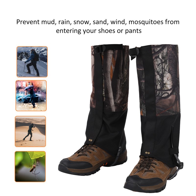 Leg Cover Waterproof Sand Prevention Oxford Cloth Leg Gaiters for