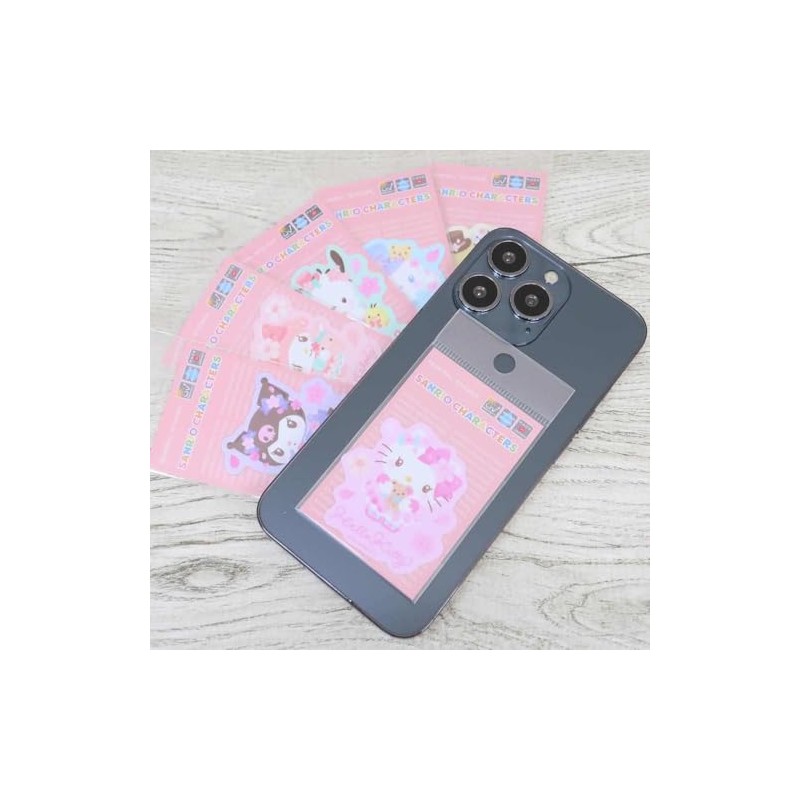 Pompompurin [Die Cut Sticker] Mini Sticker/Sparkling Sakura Sanrio