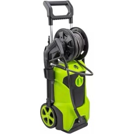 Voodoo Ride 1800W Voodoo Ride Pressure Washer with 26ft Steel Braided Hose and 4 Nozzles