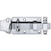 Alberts 116934 Schlossriegel | gerade, mit flachem Griff und befestigter