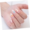 Baluue Xmas Nail Art Decors Compartment Soft Pieces for Manicure