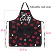 ENSIANTH Kiss The Chef Apron Gifts for Cooking Lovers Kitchen
