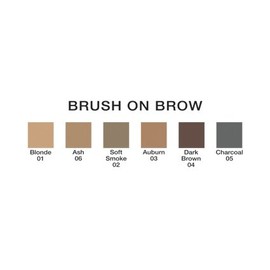 Jolie Brush on Brow Pressed Eye Brow Powder (Dark Brown)
