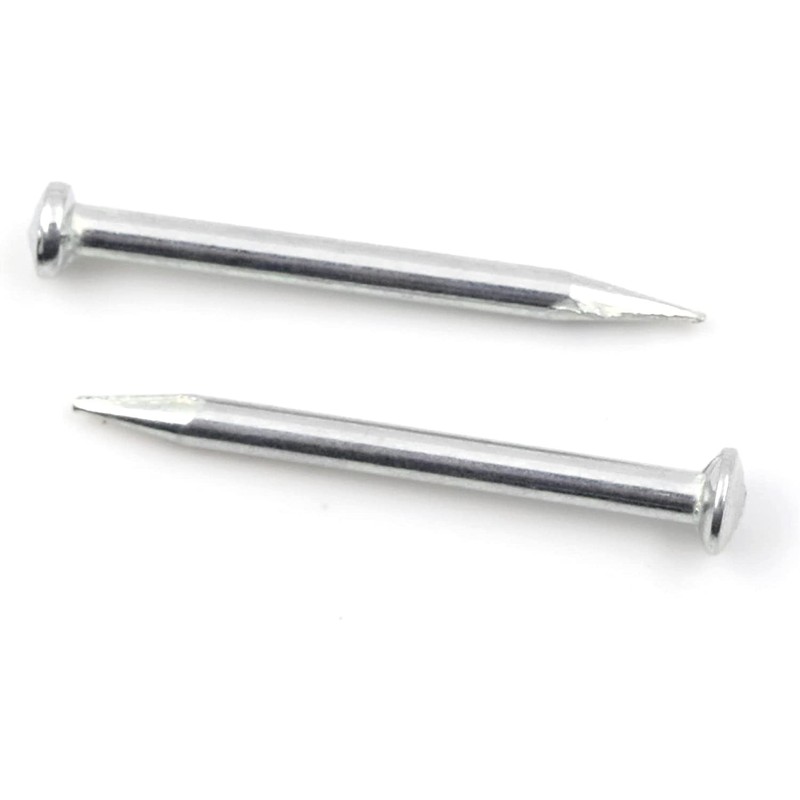 Design61 100 x Steel Pins Skirting Board Pins Nail 1.5