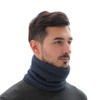 NovForth Calentador de cuello de invierno para hombre, bufanda de