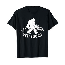 Yeti Squad Mountain Ape Snowman T-Shirt