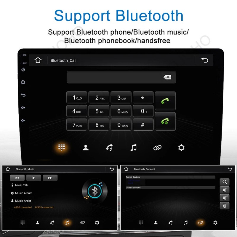For 2002-2007 Subaru Impreza Radio Apple CarPlay Android 13 Car