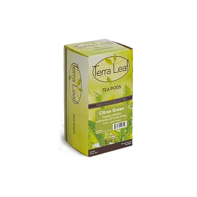 Baronet Coffee Terra Leaf Citron Green Tea Pods - 3