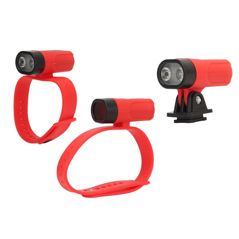3Pcs USB Rechargeable Wrist Band Torch Wrist Ankle Light Flashlight