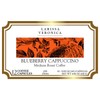 Blueberry Cappuccino Medium Roast Coffee (Single Serve K-Cup Pods) (Gourmet,