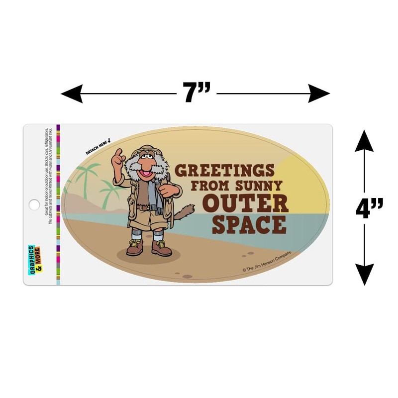 Greetings from Sunny Outer Space Uncle Travelling Matt Fraggle Rock