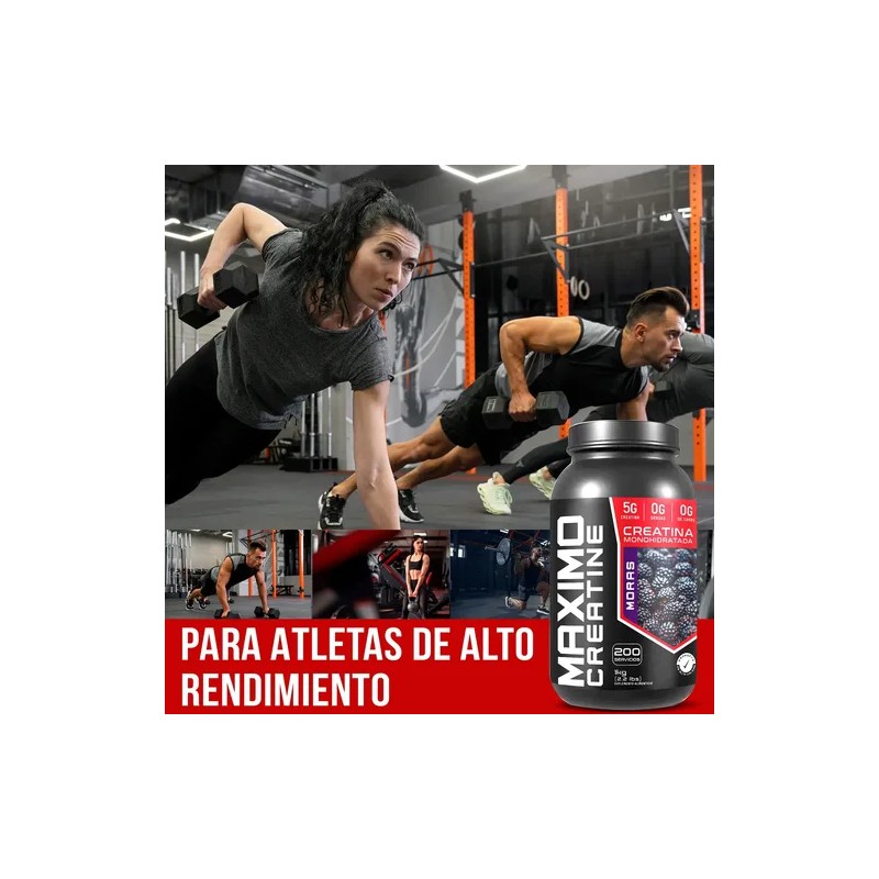 Creatina Monohidratada Maximo Protein 1kg 200 Porciones