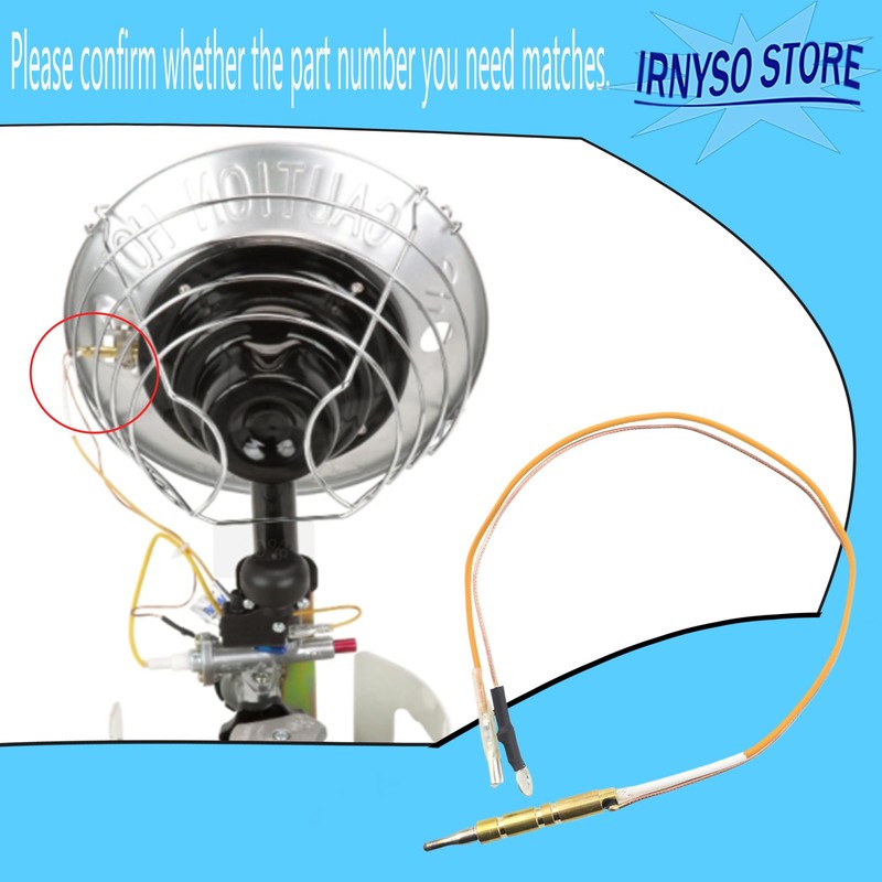 lrnyso heaters Thermocouple 12" TT15C-11 TT15CDPG TT30CDPG fits Dyna Glo,