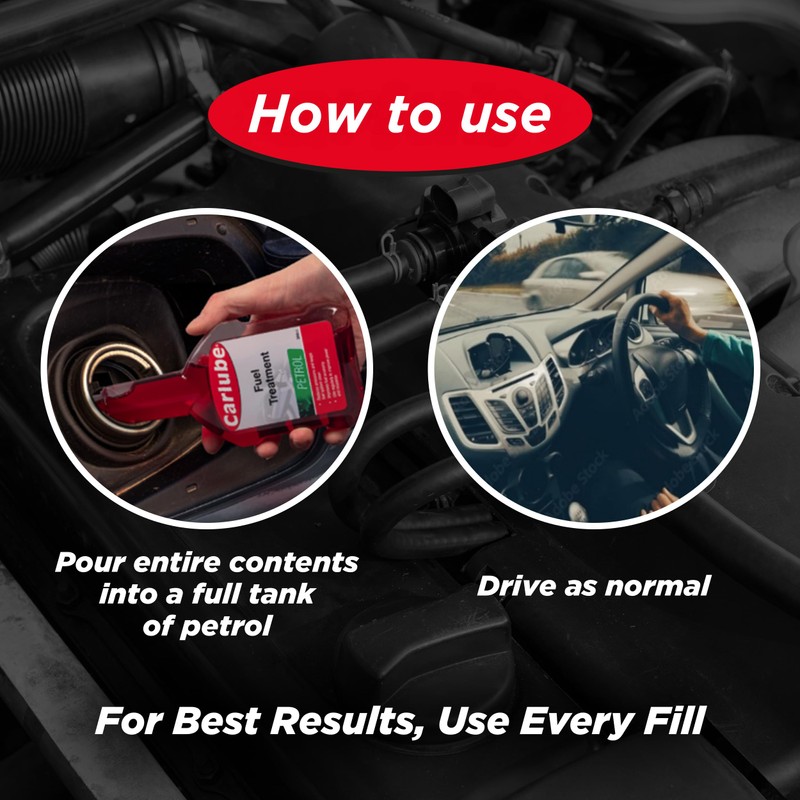 Carlube Fuel Treatment, Petrol, 300 ml