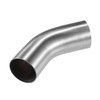 X AUTOHAUX 1 Pcs OD 2.25 Inch 45 Degree Exhaust