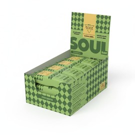 Wild Soul | Barras de Frutas y Nueces | Sabor Manzana-Canela | Veganas, Sin Azúcar Añadida, Ricas en Fibra| Pack de 12 unidades | 35 g cada barra
