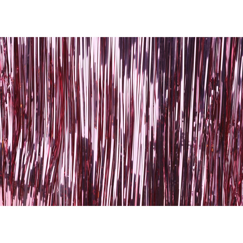 Christmas Concepts® Shiny Lametta - Christmas Tree Decorations (Blush Pink)