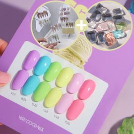 Very Good Nail Berry Good Nail Scoop 6 Piece Set Summer Color Gel / 베리굿네일 스쿱 6종 세트 여름컬러젤