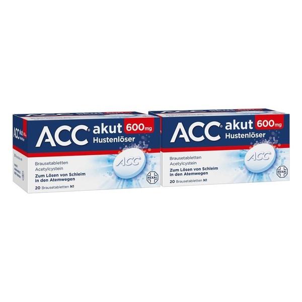ACC Acute 600 Z Effervescent Tablets Pack of 20