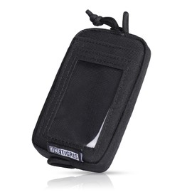OneTigris Cassette Card Case Coin Case Waterproof Zipper Nylon, Black