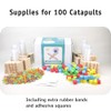 Catapult Kit, 100-Pack – Build 100 Mini Catapults, Complete STEM