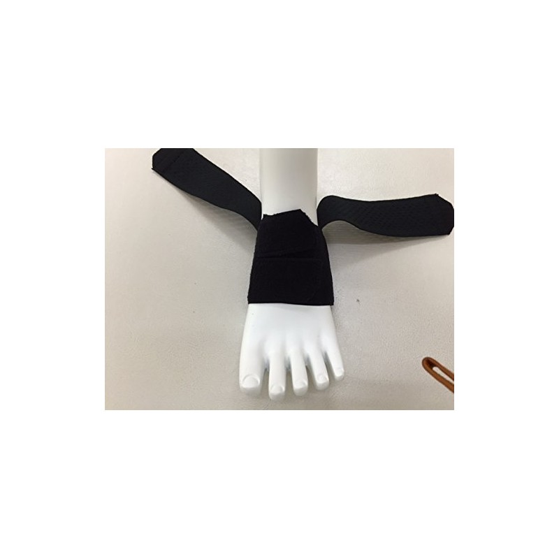 接骨院のサポーター 歩けるんデス 足部矯正サポーター (Ｌ（甲周囲２４～２６ｃｍ）, ブラック)
