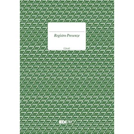 Edipro E2643 Attendance Register, 96 Pages, 17 x 12 cm