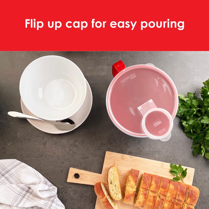 Décor Microsafe 2L Jug with Flip Cap Lid | Cooking,