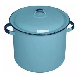 Cinsa Olla Recta Con Orejas Azul Turquesa 42cm 47l 2 Pzs Cinsa