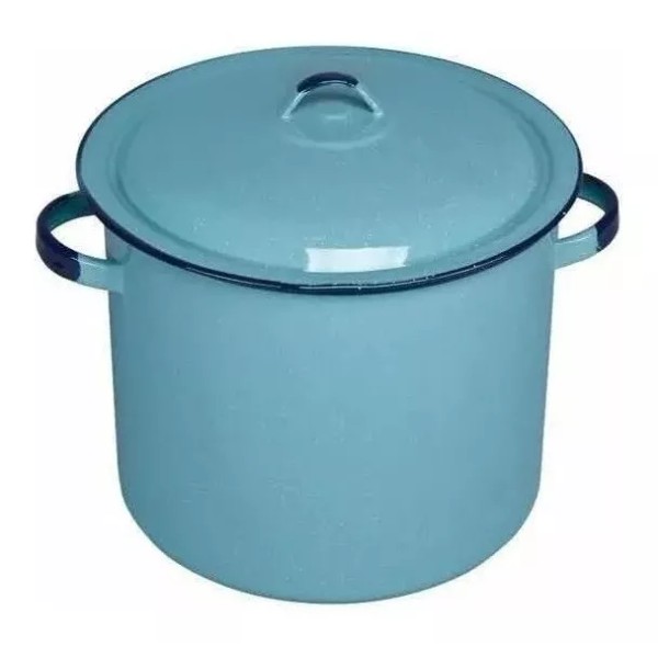 Cinsa Olla Recta Con Orejas Azul Turquesa 42cm 47l 2