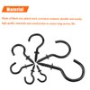 HELIFOUNER 120 Pieces 1/2 inch Cup Screw Hooks, Screw-in Hooks,