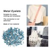 500Pcs Eyelet Grommet Round Edge Color Fine Workmanship Good Toughness