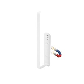 Naranqa Magnetic Paper Towel Holder, Towel Bar Rack for Refrigerator BBQ Grills Griddles Toolbox RVs Tailgates,Heavy Duty Strong Magnet Backing (White) (White)