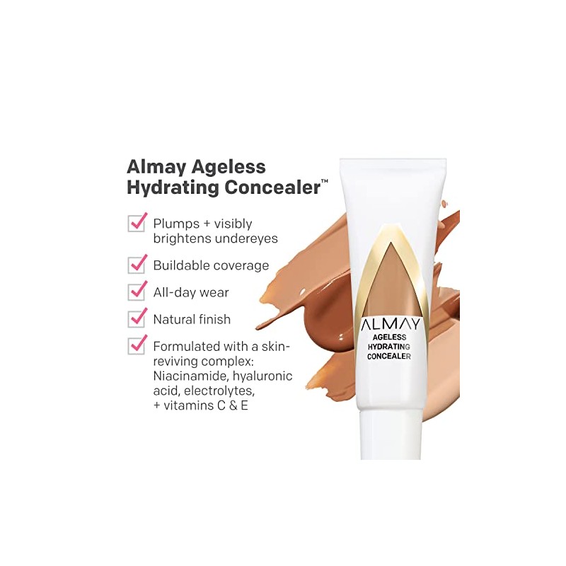 Almay 7264459003 Corrector Hidratante Ageless Medio Claro