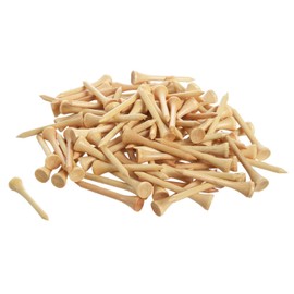 SUNCHSEN 100pcs Golf Ball tee Wood t Ball Ball pin Nail Ball with Wooden Ball Nail Round Round Ball Nail 54mm