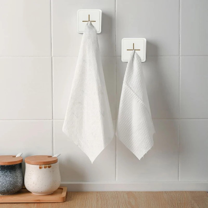 NOELAMOUR Towel Holder Towel Clips 4 Pcs Towel Bar Kitchen