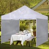 COOSHADE Instant Canopy SunWall 8x8 Canopy SideWall for Pop up