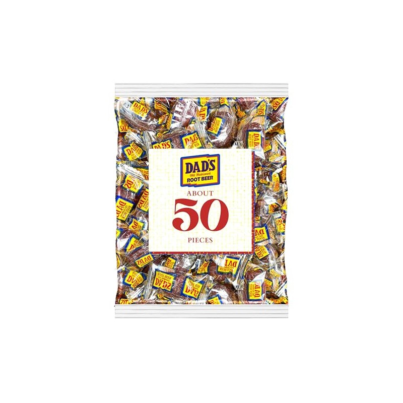 Root Beer Barrels Hard Candy 1 Pound Dad's Root Beer
