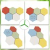 Green Color Y Shaped Hex Tile Wall Leveling Clips 1/8